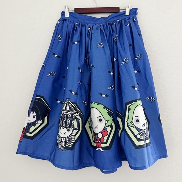 SOLD - Beetlejuice Characters Gellar Swing Skirt - Picture 11 of 11